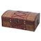 Vintiquewise Pirate Treasure Chest with Leather X QI003033 - alternate 2